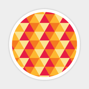 Triangular Seamless Pattern 003#002 Magnet